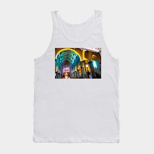 France, Pau's classic cathedral church Tank Top